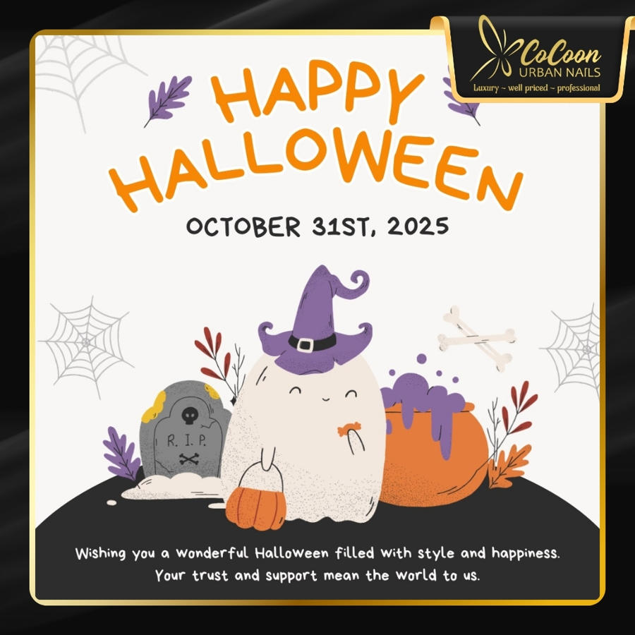 Halloween nail design